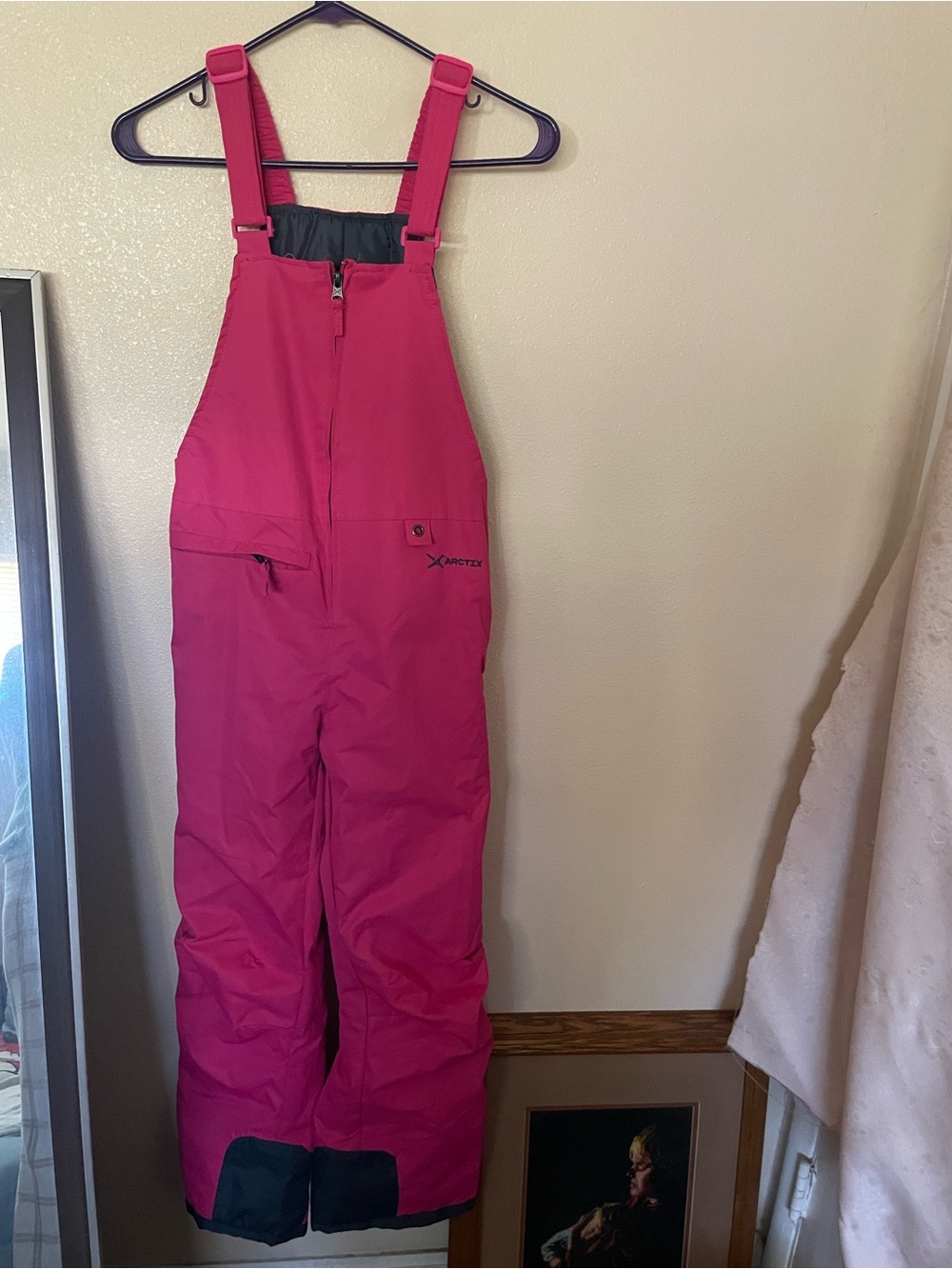 Arctix Women's Bright Pink Insulated Snow Bibs
